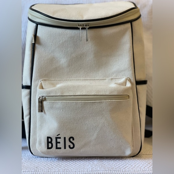 BEIS Cooler Backpack in Natural - Picture 2 of 5
